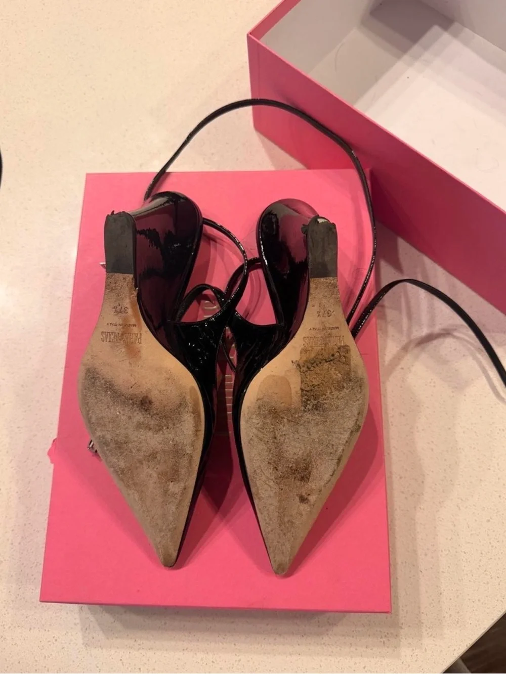 paris texas wanda lace up slingback